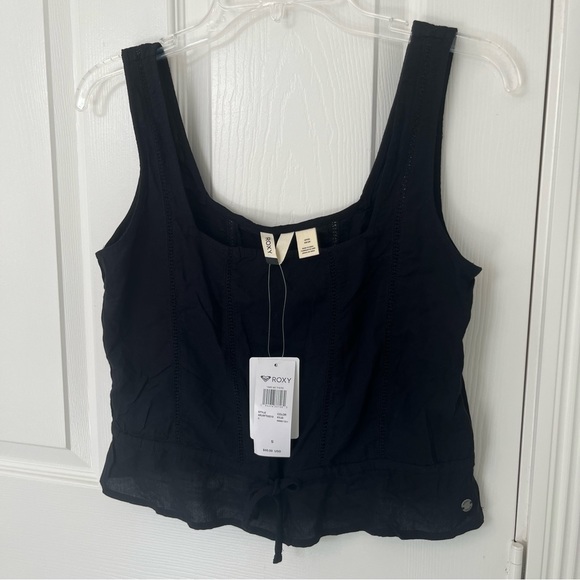 NWT ROXY Women’s Take Me There Peplum Tank Top | Small - Picture 2 of 9